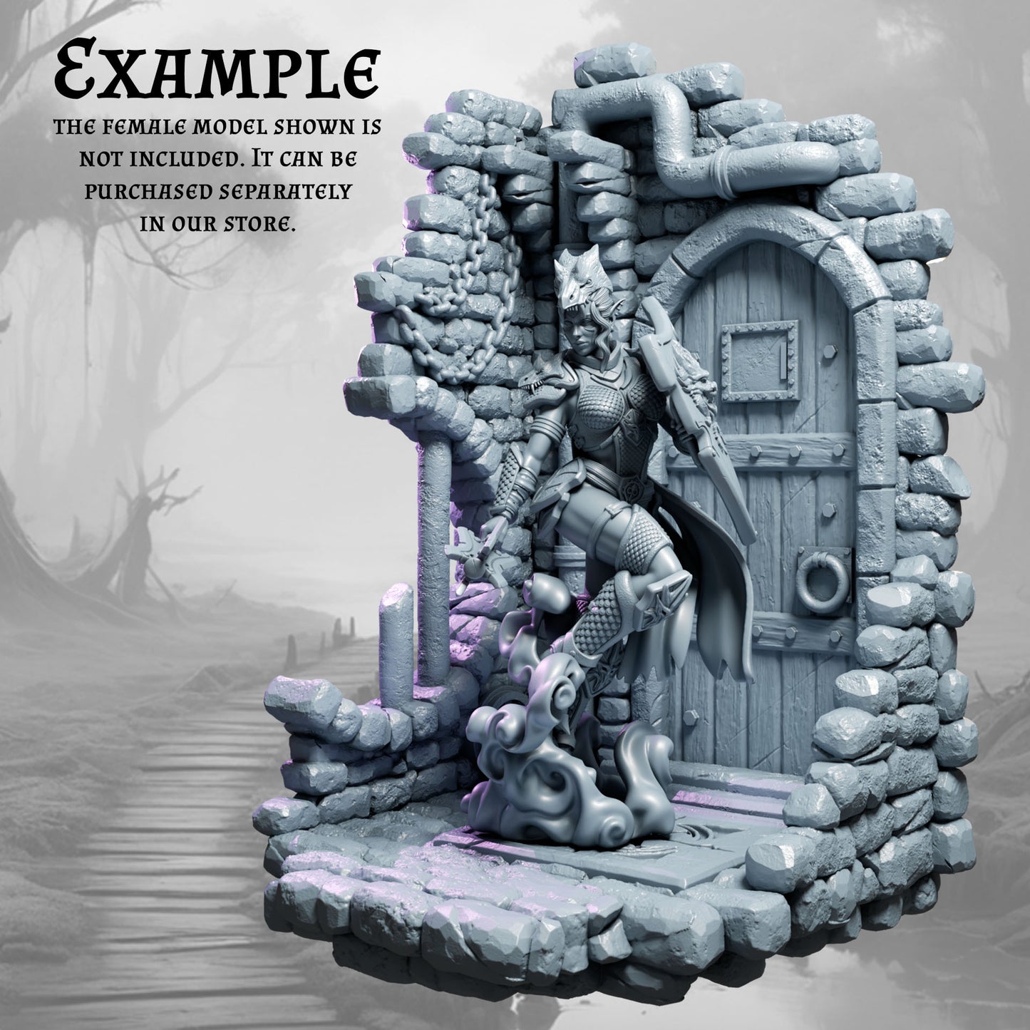 Ladies of the Dark Age – Dioramas Collection | Black Bird Miniatures