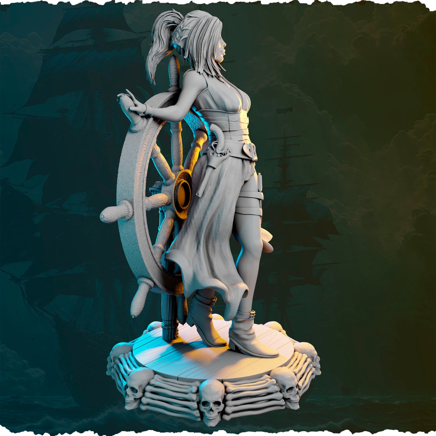 Figurki pirackie 32 mm i 75 mm z kolekcji Ladies of the Sea Pirates