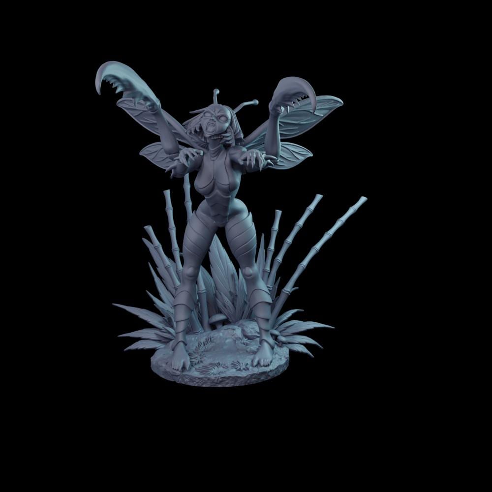 Hiereia Mantis – figurka dark fantasy 3D od Mythologic Arts