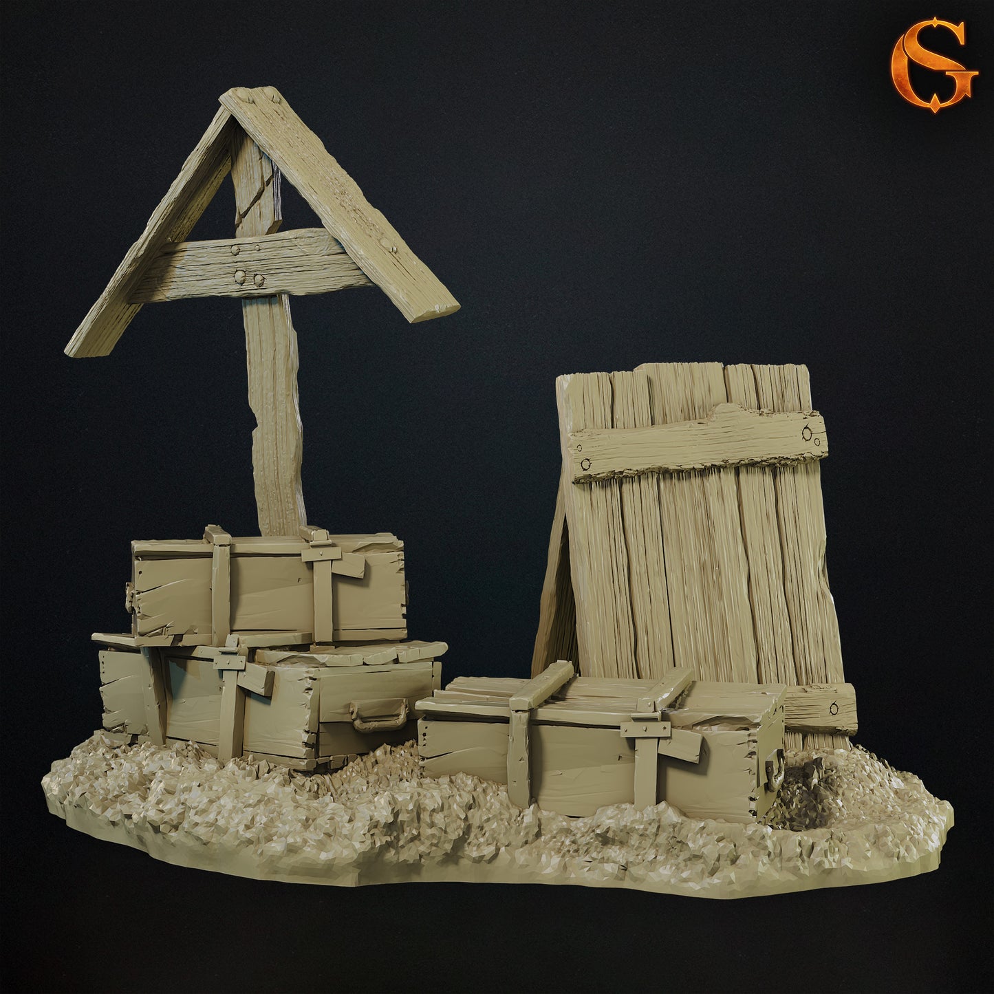 Grim dark terrain – dodatkowe tereny i figurki do Trench Crusade