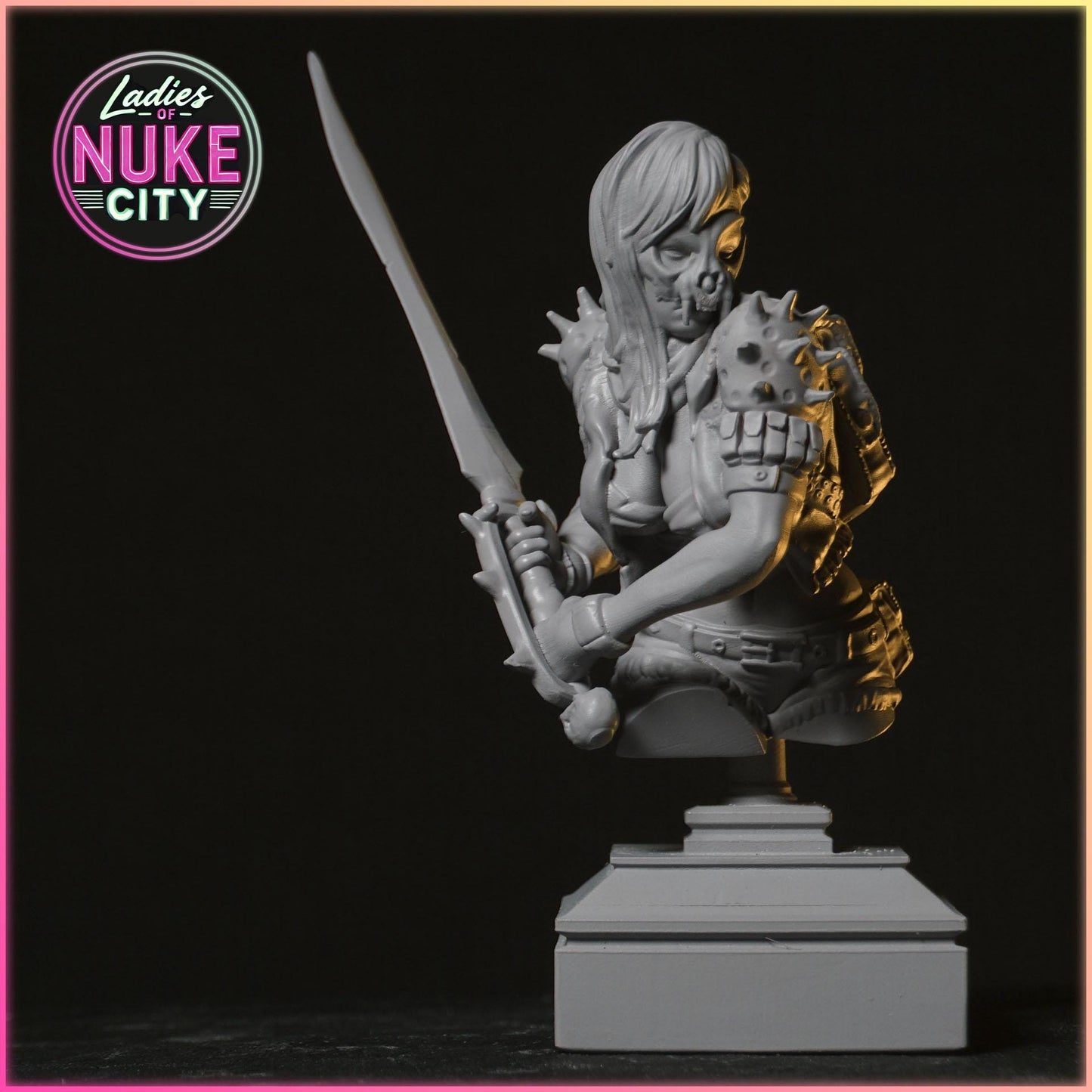 Rhayne Drakar figurka żywiczna – Nuke City Ladies – Black Bird Miniatures