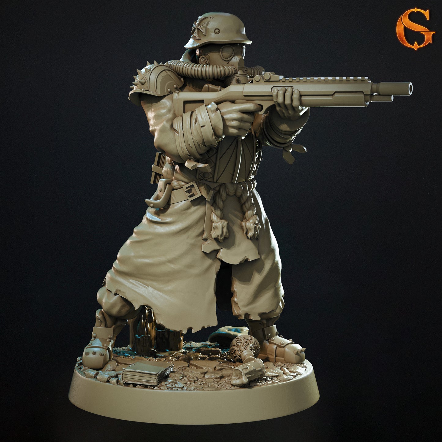 Battle priests - figurki grim dark do Trench Crusade i wargamingu
