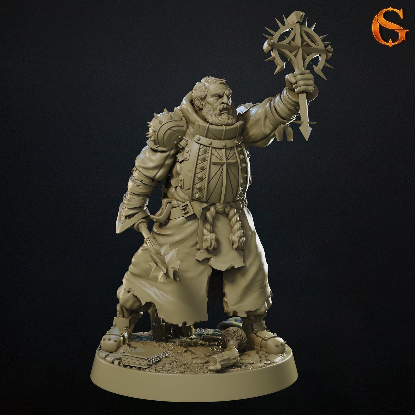 Battle priests - figurki grim dark do Trench Crusade i wargamingu