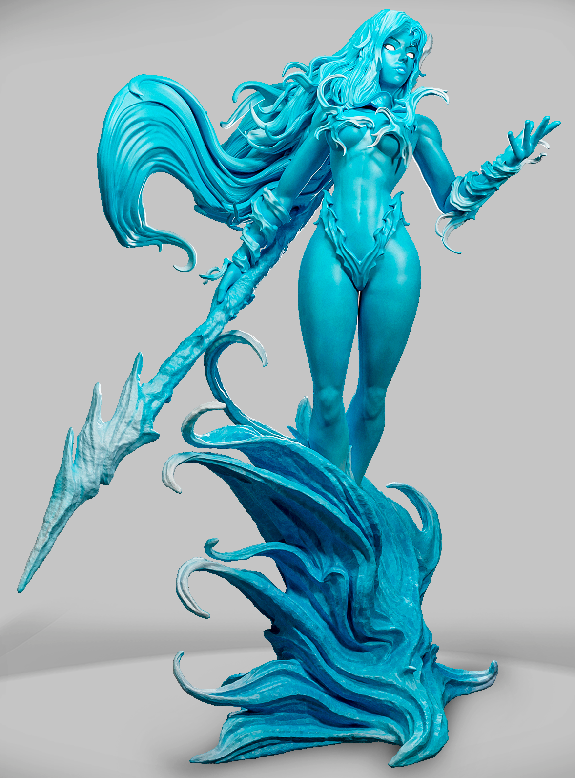 Nerida, wydruk żywiczny Amra 3D Art.