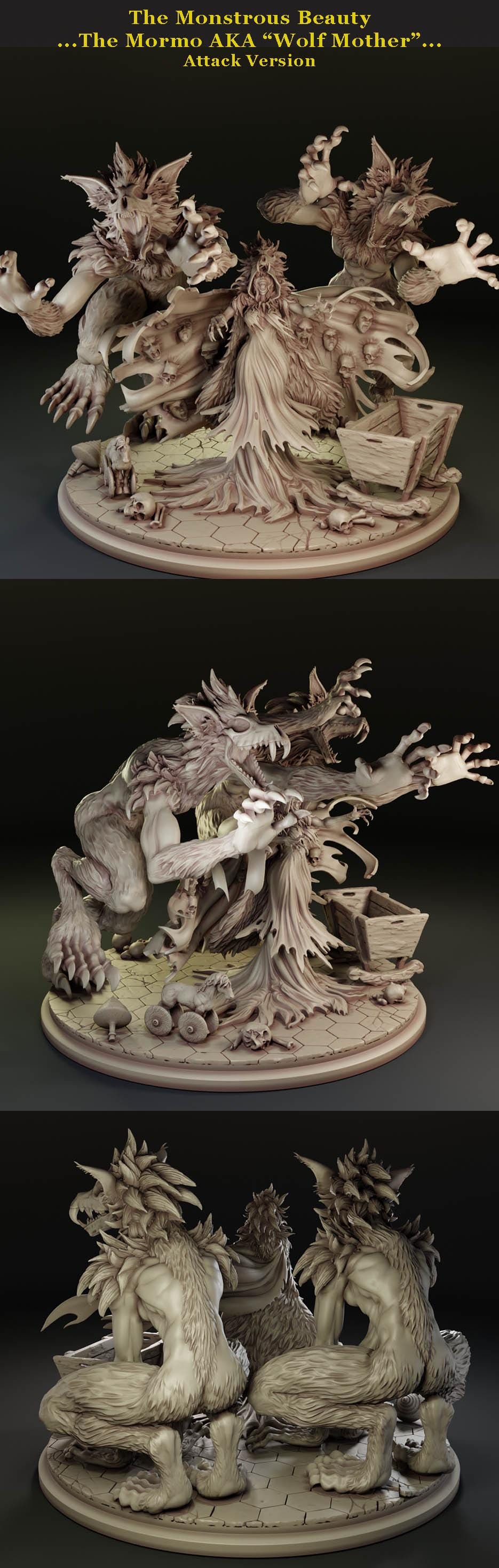 Monstrous Beauty #11 – Mormo, The Wolf Mother