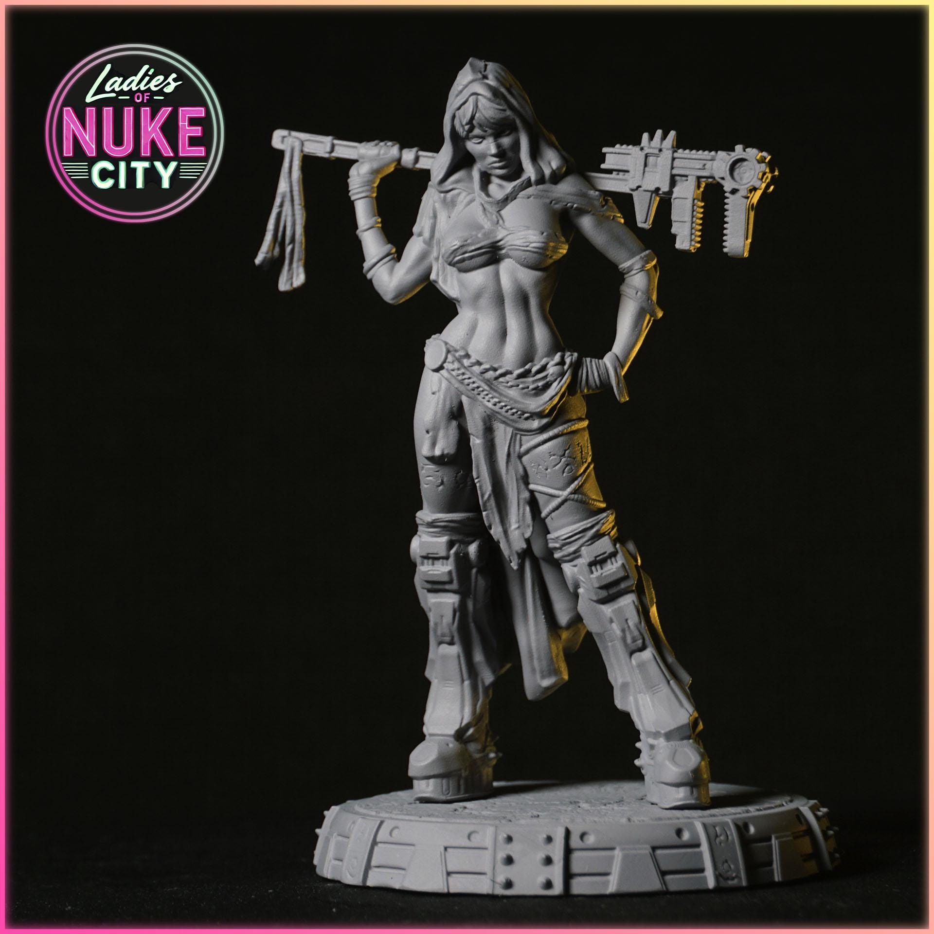 Vespera Kalix figurka żywiczna – Nuke City Ladies – Black Bird Miniatures