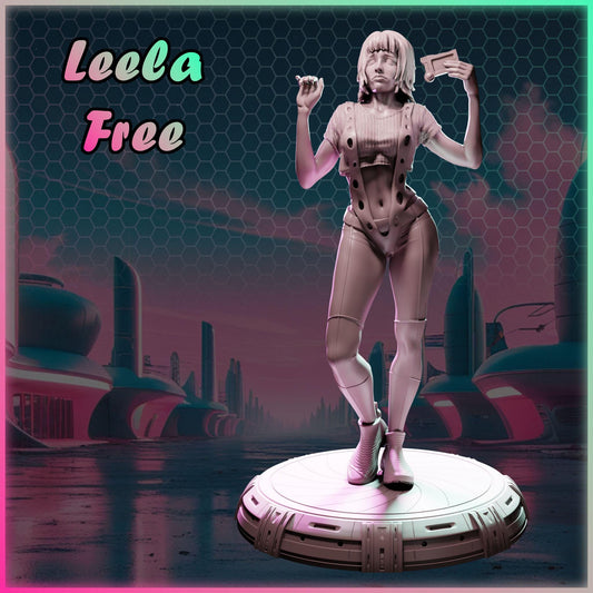 Leela Free figurka żywiczna – Nuke City Ladies – Black Bird Miniatures