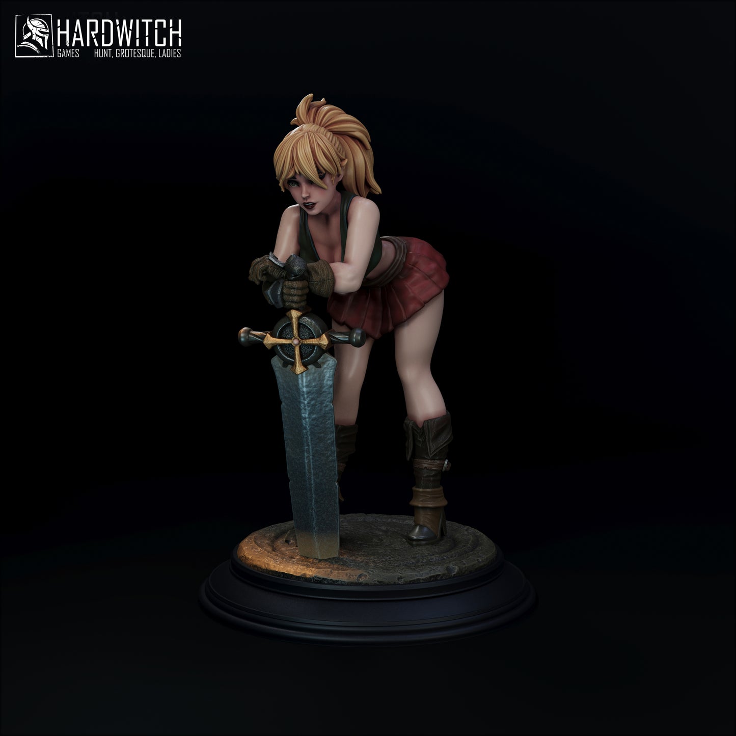 Figurka Isabella Kordis – Fortuna Magica | czarodziejka fantasy | miniatura kolekcjonerska 32 mm / 75 mm / 120 mm (HardWitch Games)