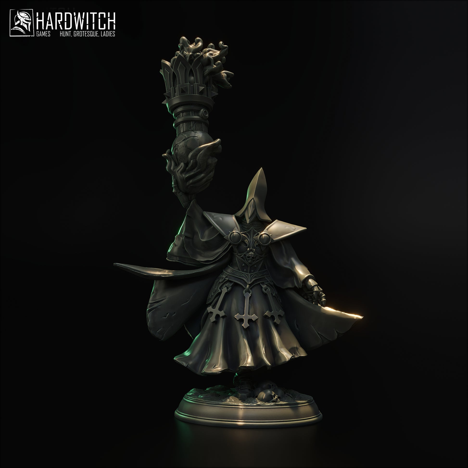 Bomb Witch grimdark czarodziejka 32 mm figurka Trench Crusade