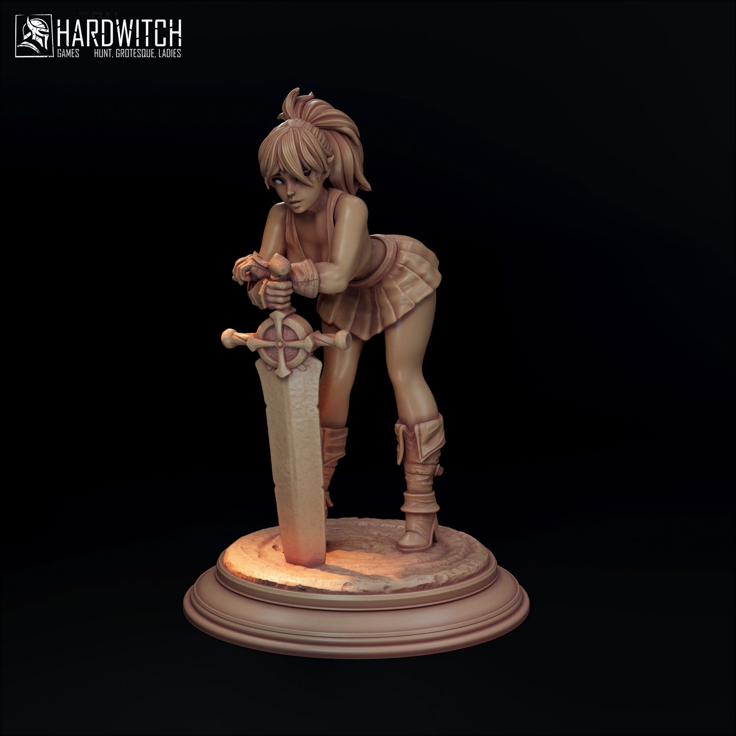 Figurka Isabella Kordis – Fortuna Magica | czarodziejka fantasy | miniatura kolekcjonerska 32 mm / 75 mm / 120 mm (HardWitch Games)