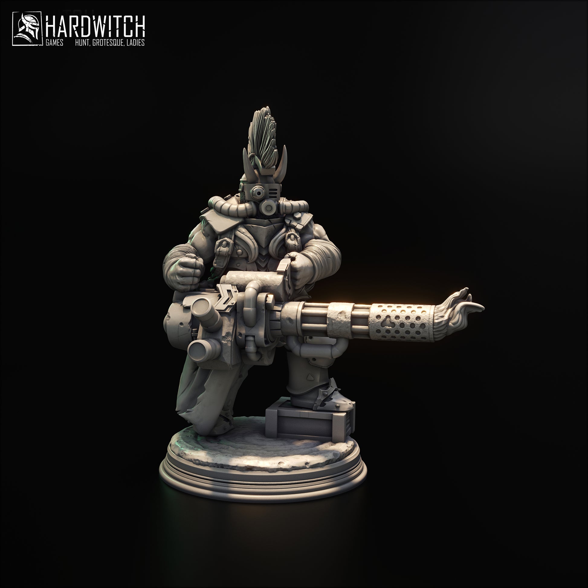 Infernal Anointed Flamer grimdark figurka 32 mm Trench Crusade