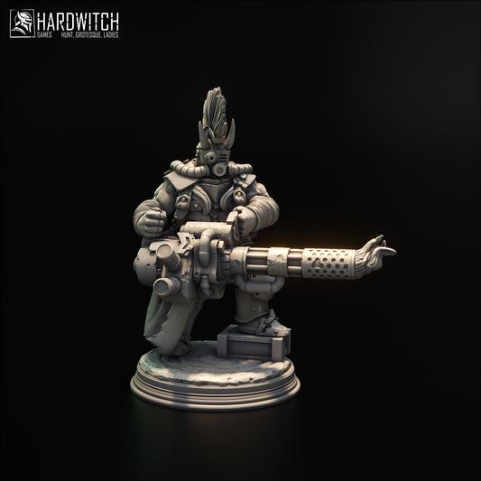 Infernal Anointed Flamer grimdark figurka 32 mm Trench Crusade