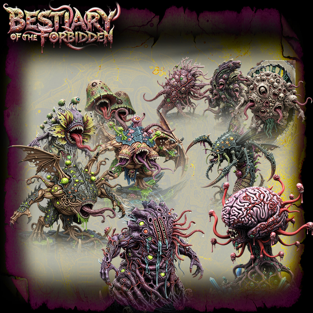 The Brooding Mawspawn – Bestiary of the Forbidden | Cosmondo