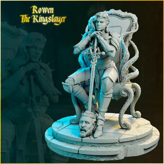 Rowen – figurka kolekcjonerska 32mm / 75mm/ 150mm | Black Bird Miniatures