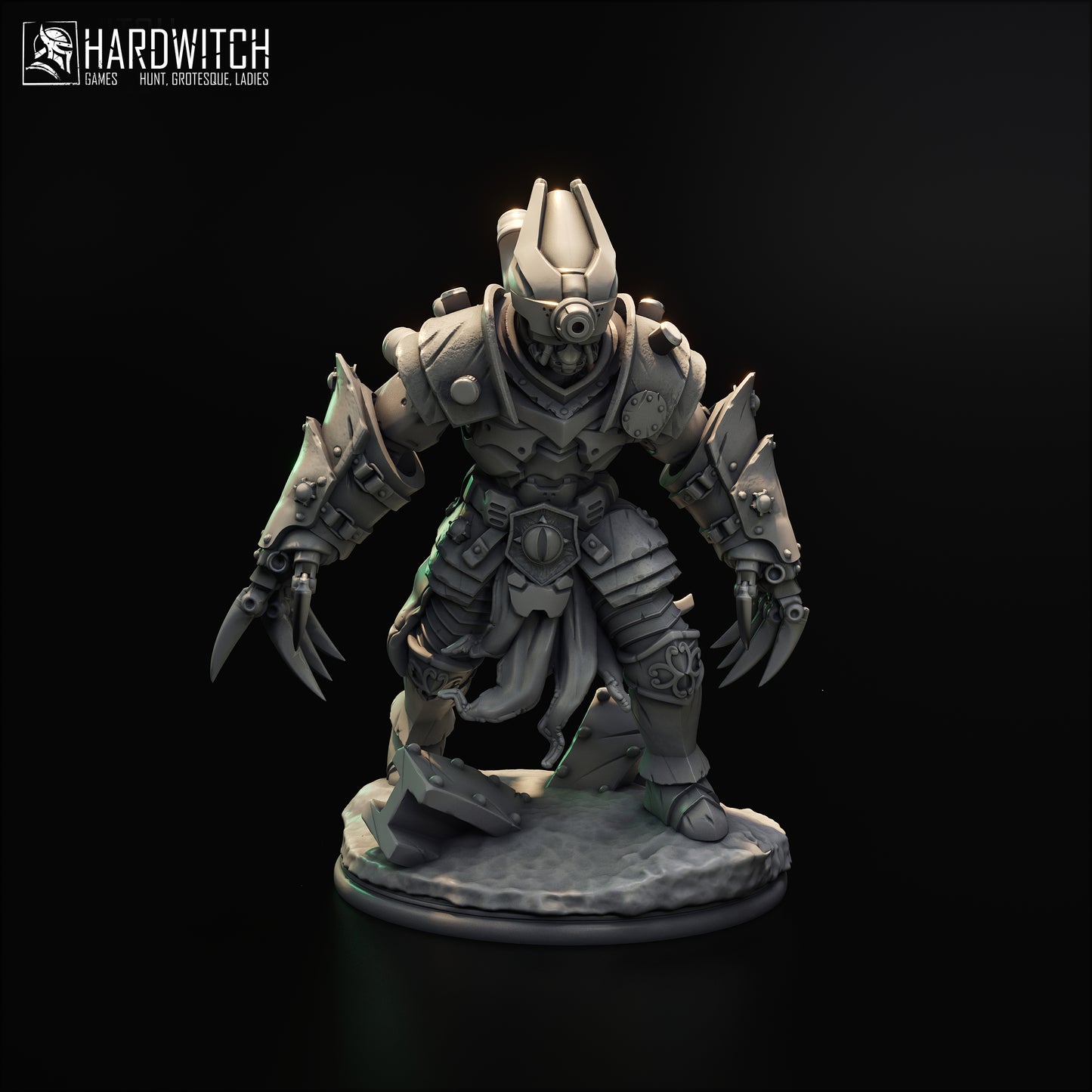 Death Watcher grimdark asasyn 32 mm Trench Crusade figurka