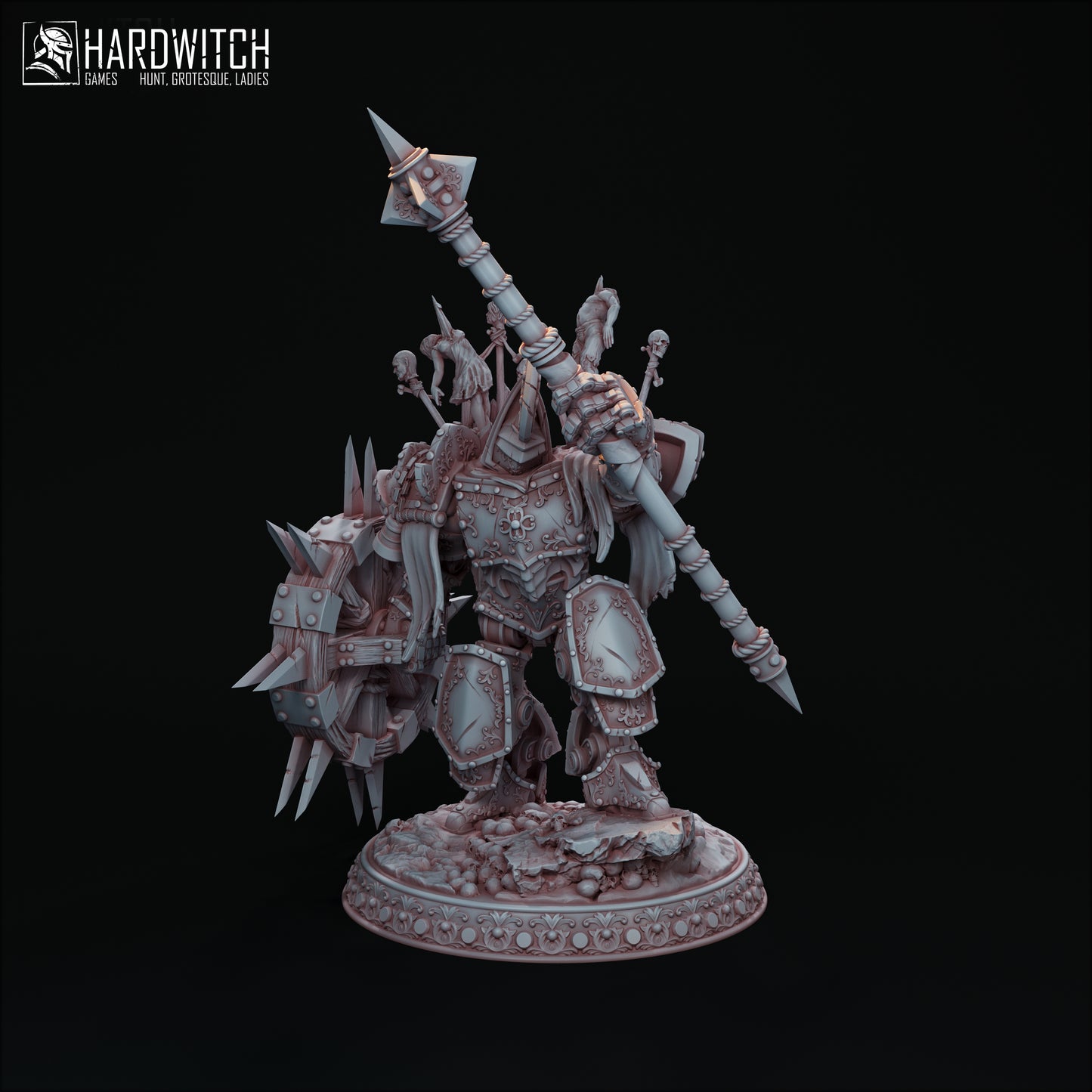 Anchorite grimdark rycerz 32 mm figurka Trench Crusade