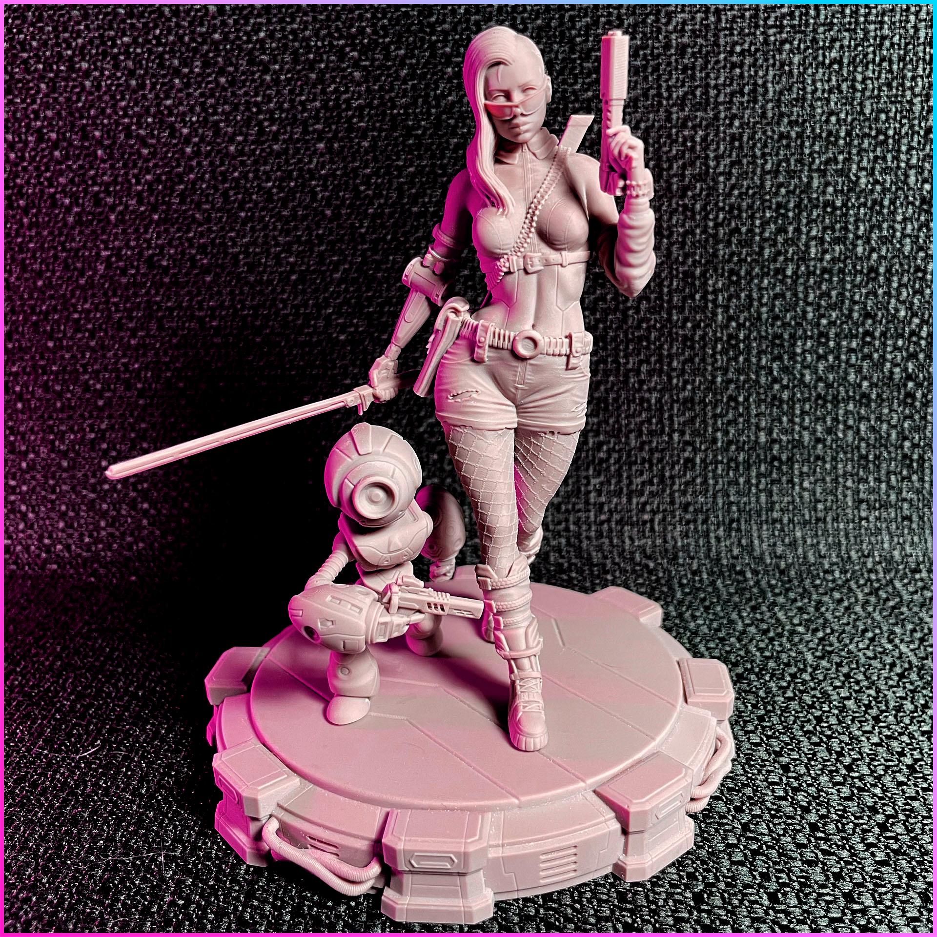Cassandra Zephyr figurka 32mm – Ladies of the 2133, Black Bird Miniatures