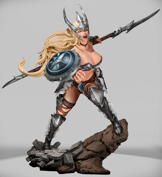 Stormhowl Valkyrie Witcher Elements Amra 3D Art