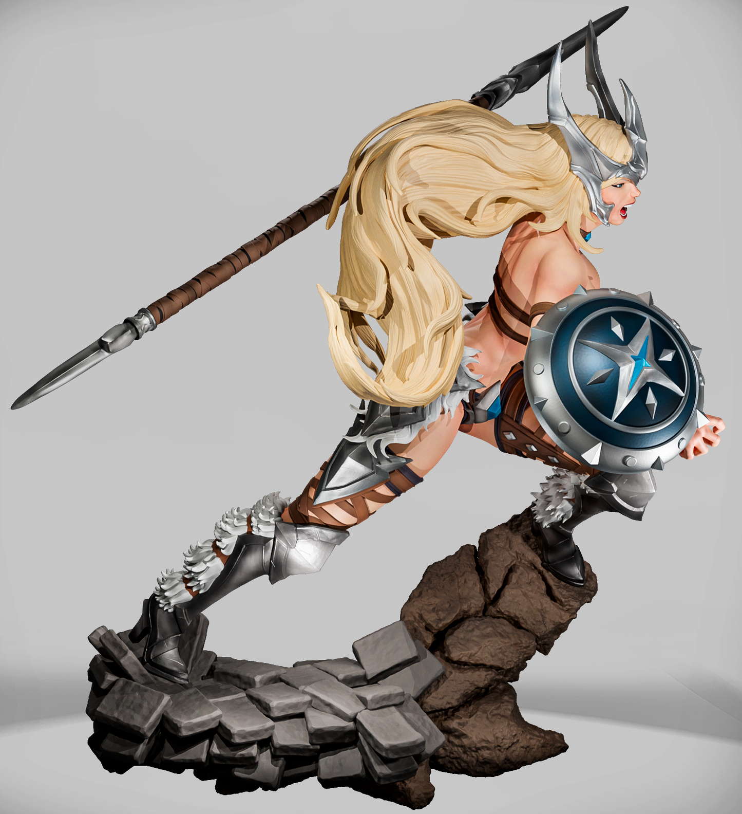 Stormhowl Valkyrie Witcher Elements Amra 3D Art