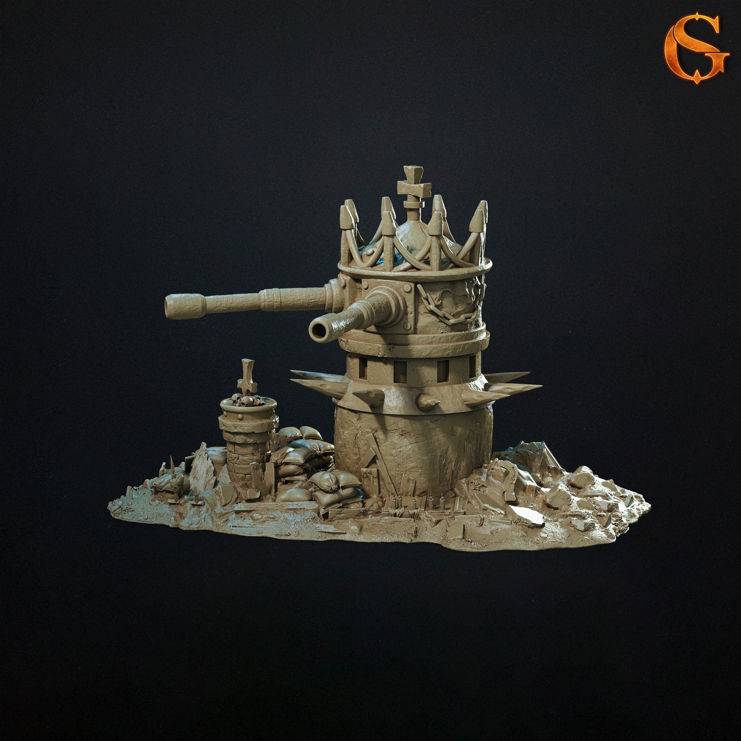 Grimdark Terrain – pełna kolekcja terenów do Trench Crusade