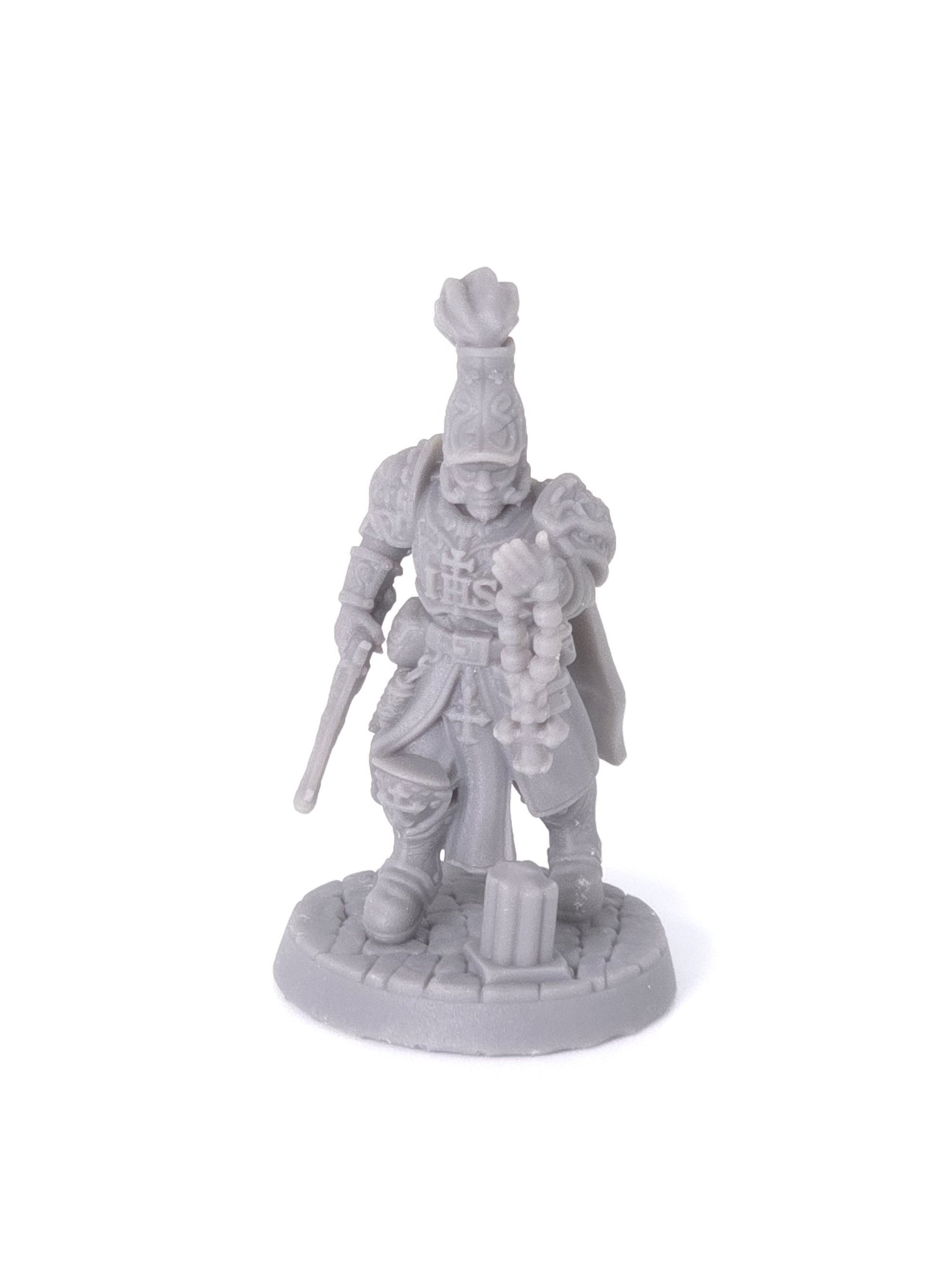 Fanatischer Soldat des Kirchenstaates – Grabenkreuzzug – 32-mm-Figur