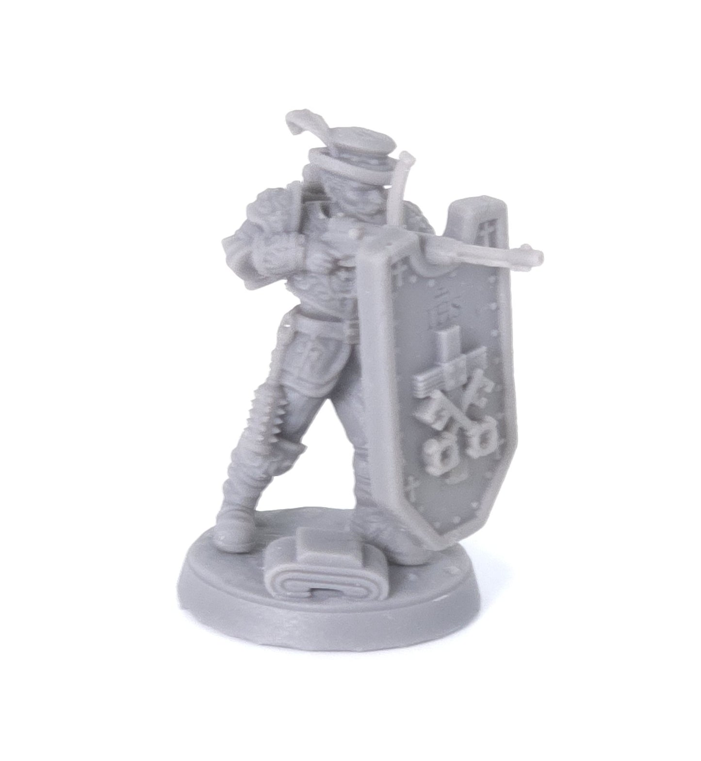 Papal State Shield Infantry – Trench Crusade – 32mm figure