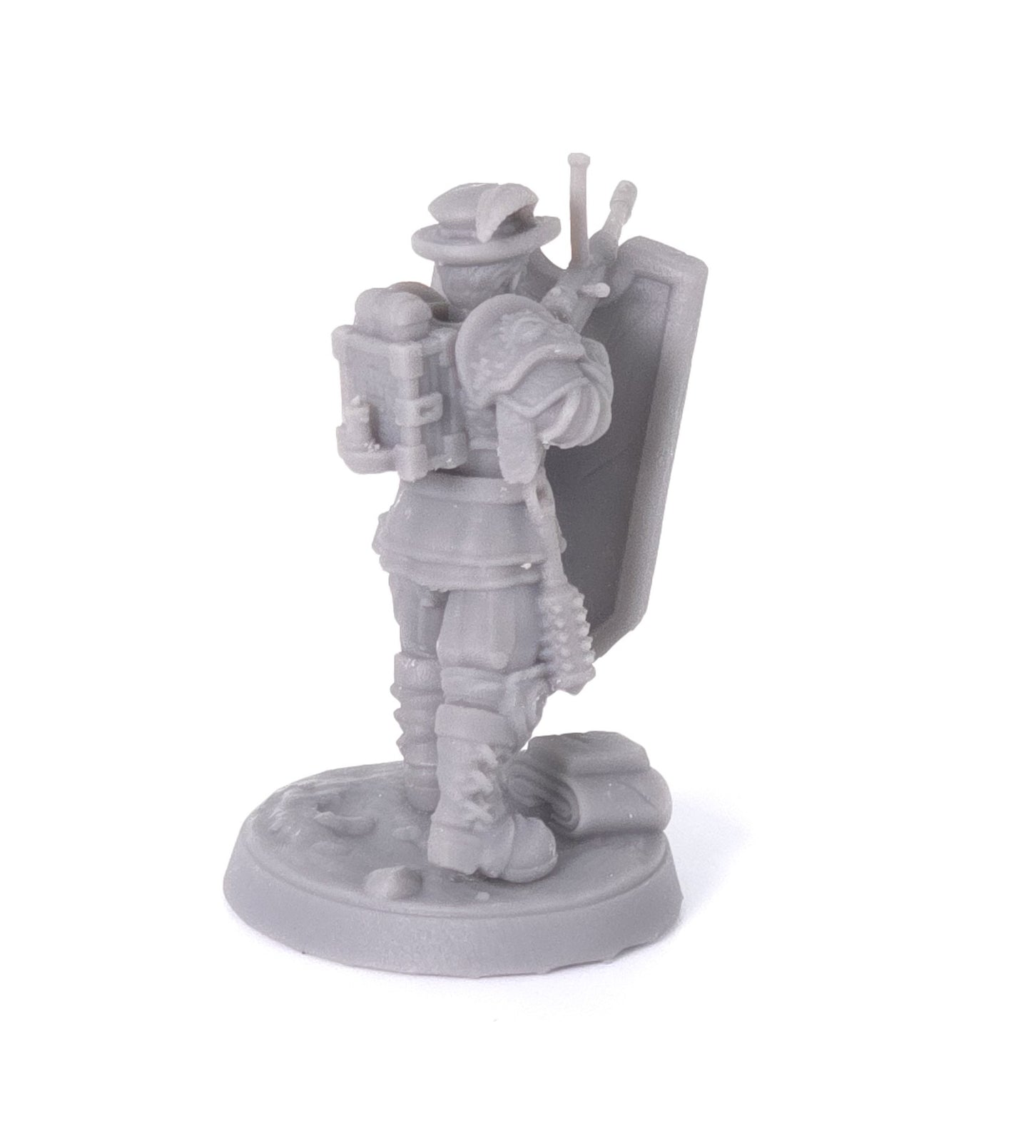 Papal State Shield Infantry – Trench Crusade – 32mm figure