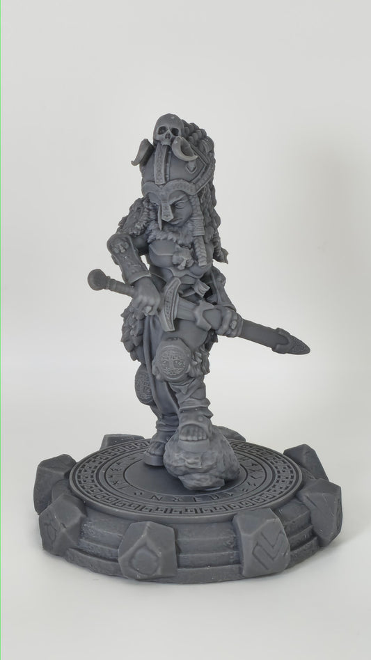 Freydis – figurka kolekcjonerska 32mm / 75mm | Black Bird Miniatures – Ladies of the Dark 2