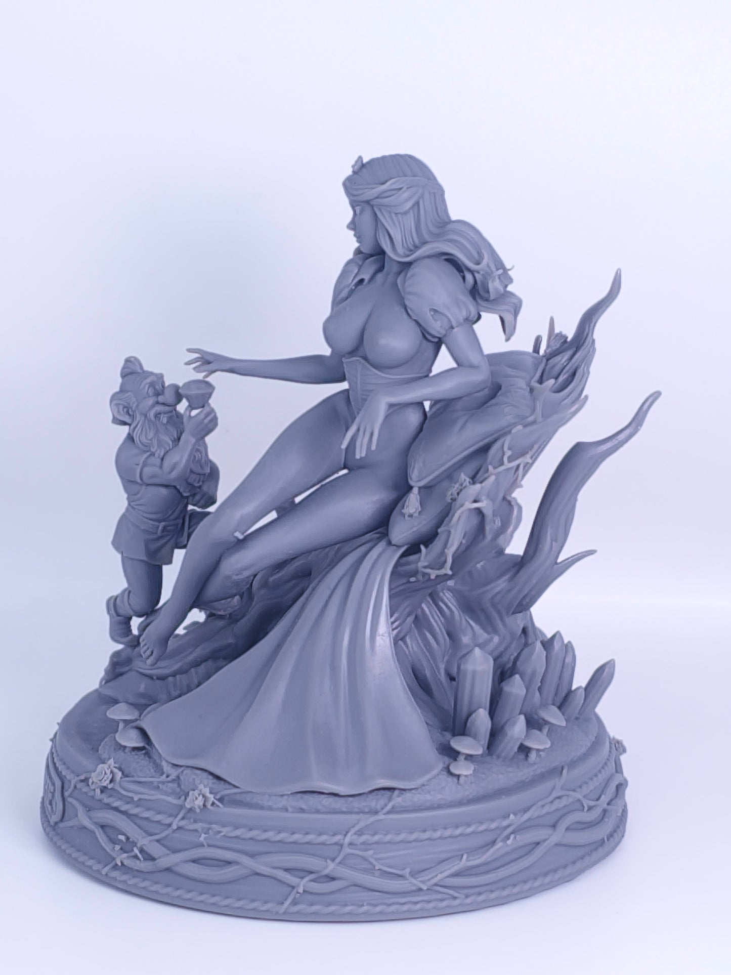 Dornröschen (11 cm) – Genesis Sammlerfigur | 16K ABS-ähnlicher Druck