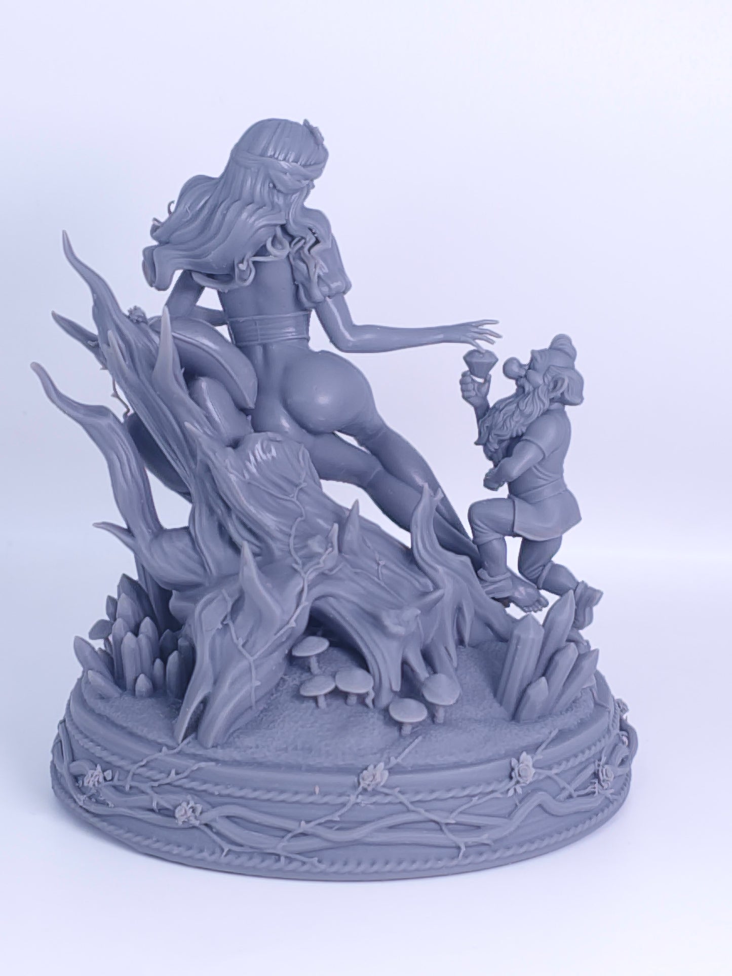 Dornröschen (11 cm) – Genesis Sammlerfigur | 16K ABS-ähnlicher Druck