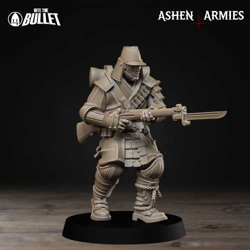 Hellbound Apostasy - Yeomen (4 Figurki) - Trench Crusade Proxy - Ashen Armies | 16K ABS-Like