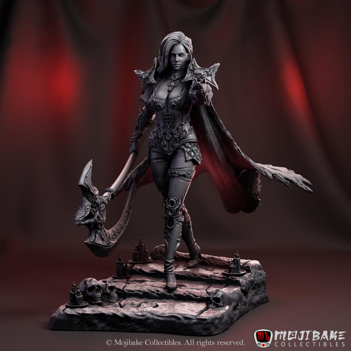Selene Nightshade 75mm – dark fantasy collectible miniature