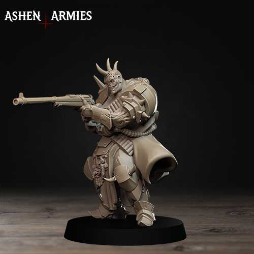 Hellbound Apostasy - Anointeds (Zestaw 6 Figurek) - Trench Crusade Proxy - Ashen Armies | 16K ABS-Like