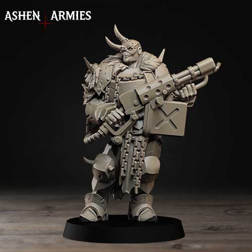 Hellbound Apostasy - Anointeds (Zestaw 6 Figurek) - Trench Crusade Proxy - Ashen Armies | 16K ABS-Like