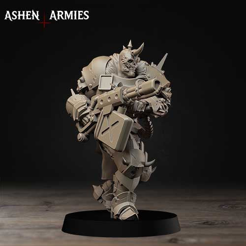 Hellbound Apostasy - Anointeds (Zestaw 6 Figurek) - Trench Crusade Proxy - Ashen Armies | 16K ABS-Like