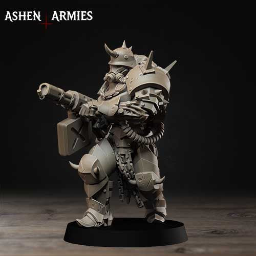 Hellbound Apostasy - Anointeds (Zestaw 6 Figurek) - Trench Crusade Proxy - Ashen Armies | 16K ABS-Like