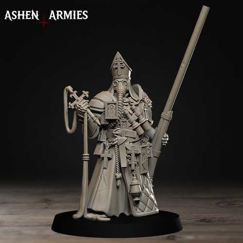 Castigator z ciężką bronią – Bleeding Procession | Ashen Armies| punt gun