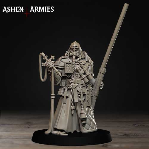Castigator z ciężką bronią – Bleeding Procession | Ashen Armies| punt gun