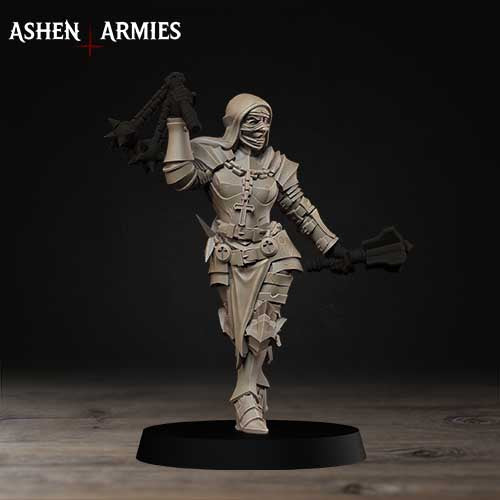 Stigmatic Nuns - Bleeding Procession (Ashen Armies) | Trench Crusade Proxy 32mm