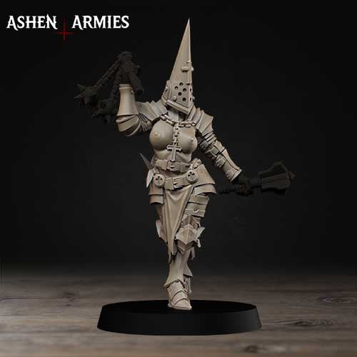 Stigmatic Nuns - Bleeding Procession (Ashen Armies) | Trench Crusade Proxy 32mm