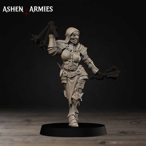 Stigmatic Nuns - Bleeding Procession (Ashen Armies) | Trench Crusade Proxy 32mm