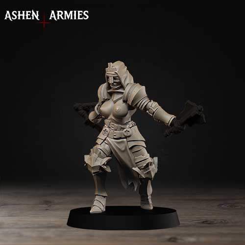 Stigmatic Nuns - Bleeding Procession (Ashen Armies) | Trench Crusade Proxy 32mm