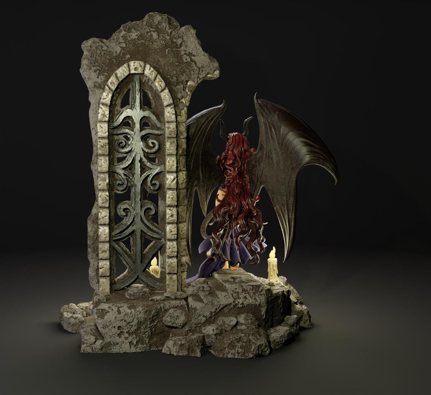 Succubus – dark fantasy figurka 3D z kolekcji Monstrous Beauty