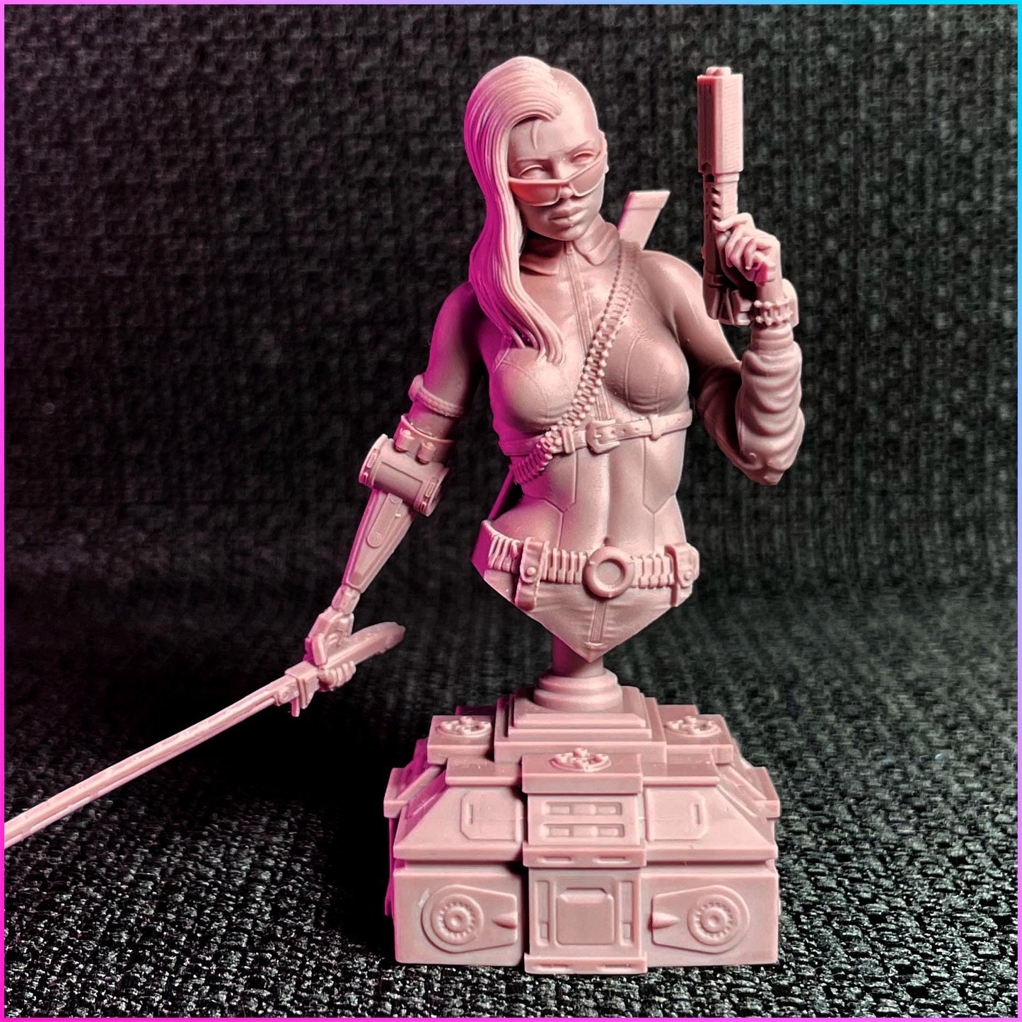 Cassandra Zephyr figurka 32mm – Ladies of the 2133, Black Bird Miniatures