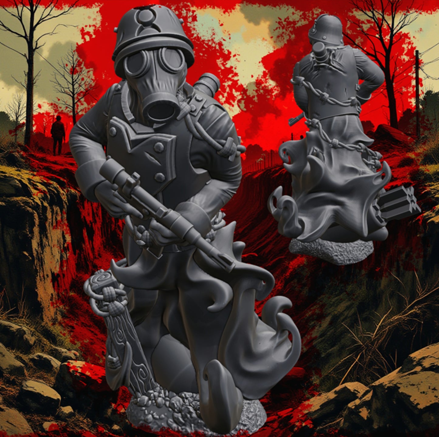 War without End – Figurki do Trench Crusade | Konstantin Velikikh | 32mm