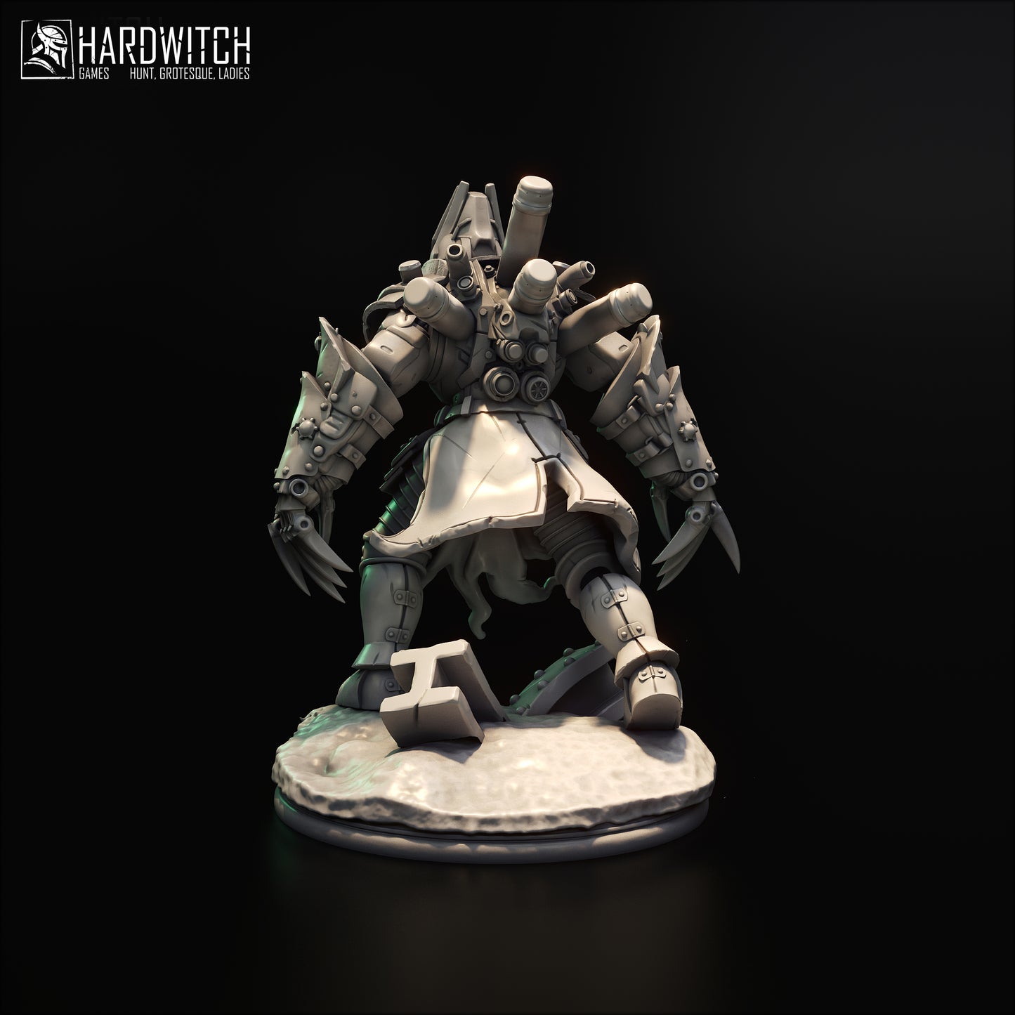 Death Watcher grimdark asasyn 75 mm figurka kolekcjonerska