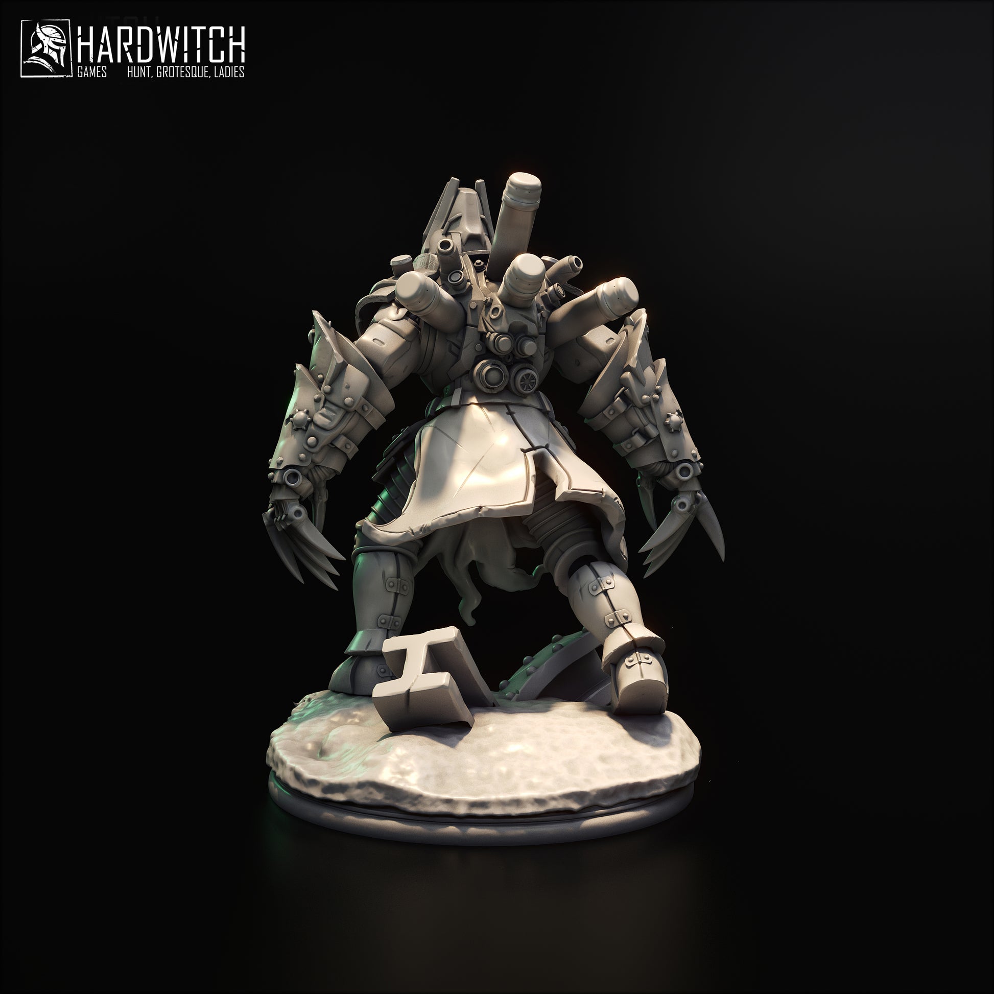 Death Watcher grimdark asasyn 75 mm figurka kolekcjonerska