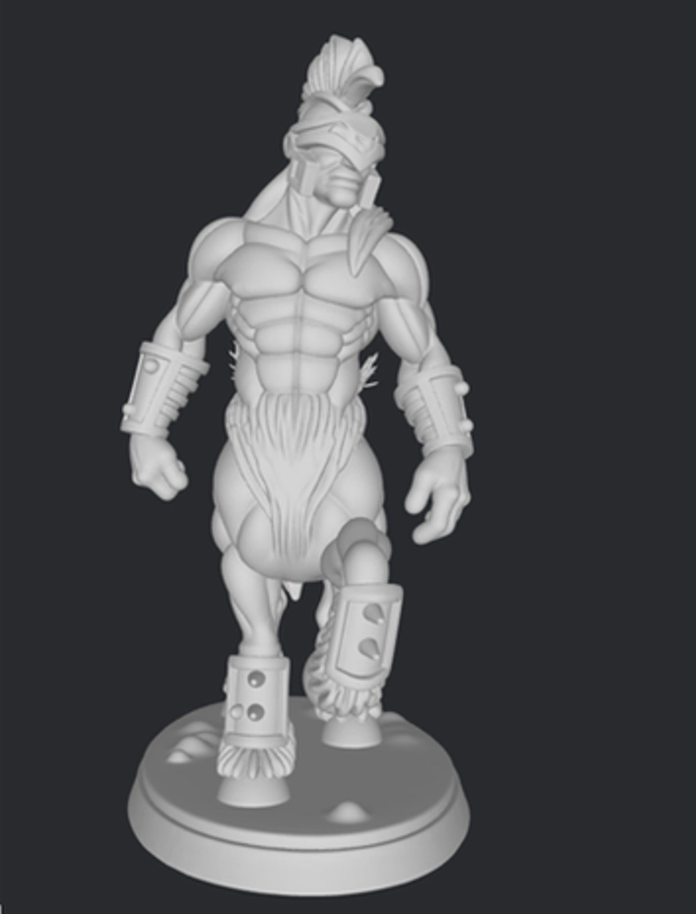 Centaur – żywiczna figurka 3DFactory w dynamicznym marszu