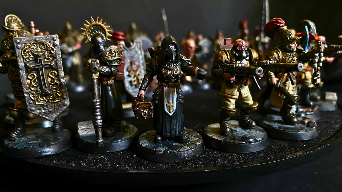 Papal State Trench Crusade figurki 32mm zestaw 20 modeli