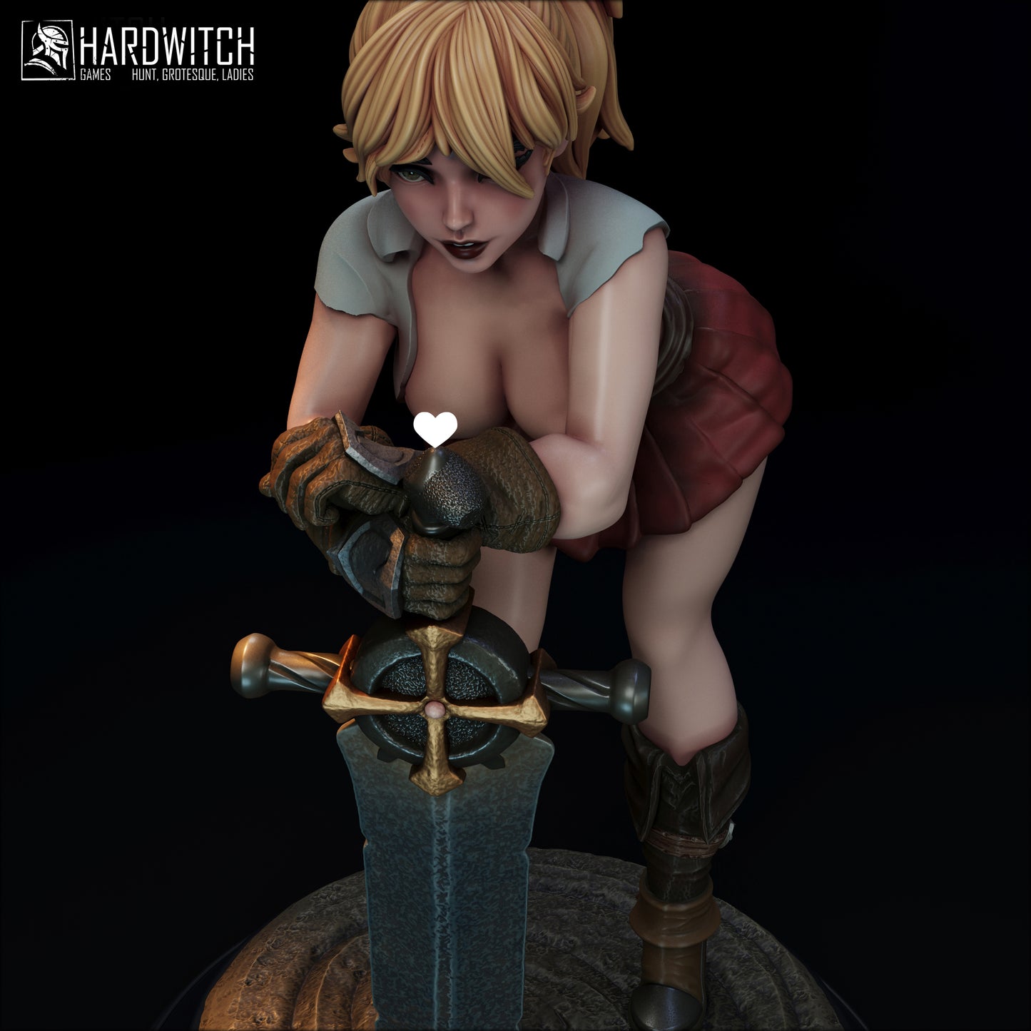 Figurka Isabella Kordis – Fortuna Magica | czarodziejka fantasy | miniatura kolekcjonerska 32 mm / 75 mm / 120 mm (HardWitch Games)